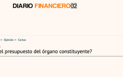 Presupuesto organo constituyente