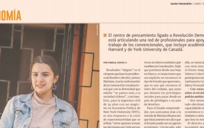 Javiera Martínez: “Me gustaría una declaración más fuerte de que el Estado es garante de los derechos sociales”